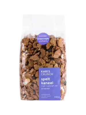 Crunch Spelt kaneel (330g)