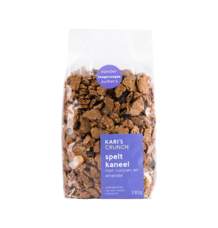 Crunch Spelt kaneel (330g)